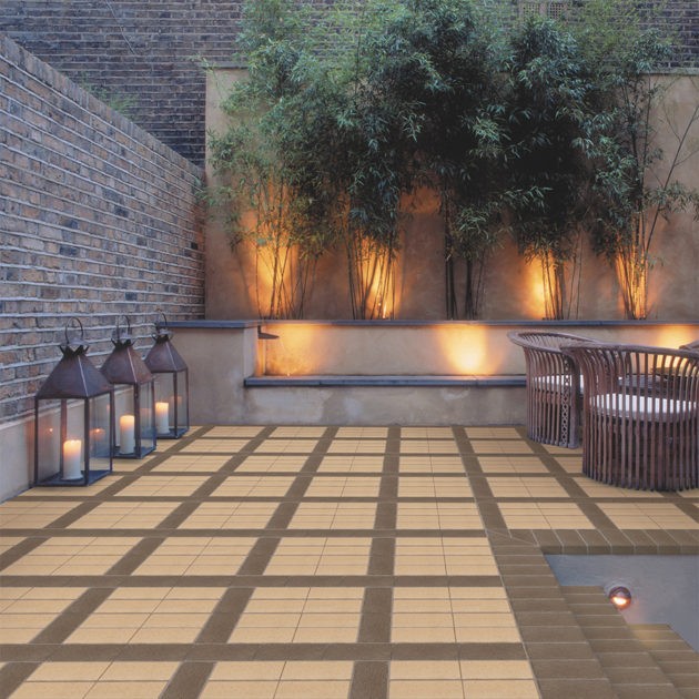 Clay Courtyard Pavers – Earth Straw & Slate 230 x 114 Pavers