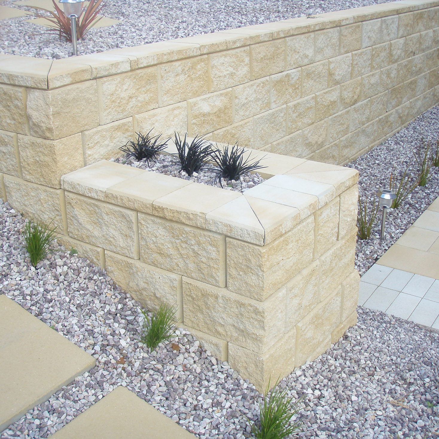 Textured Easy Lock Block Adelaide Retaining Wall Block Tasman Blocks